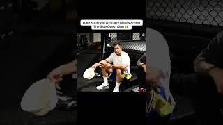 Luke Rockhold officially makes Arman the side quest king