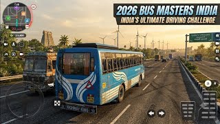 🧶Extreme Offroad Bus Driving 2026 | Dangerous Mountain Roads Gameplay screenshot 2