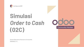[Odoo 16] - Simulasi Order to Cash (O2C) dengan Modul Sales & CRM