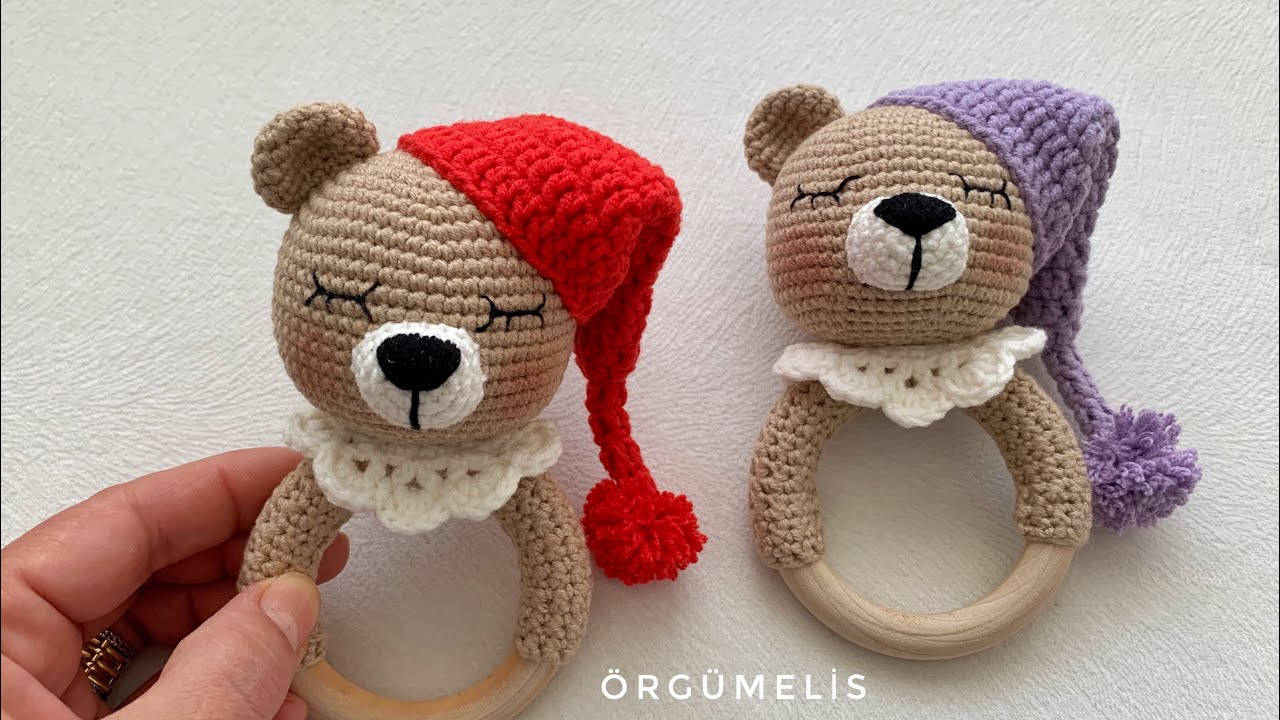 AMİGURUMİ DİŞ KAŞIYICI ( çıngırak) ÖRÜYORUZ PART 1