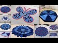 10 jeans Doormat Making || DIY Old Clothe || Doormat Handmade Things Ideas