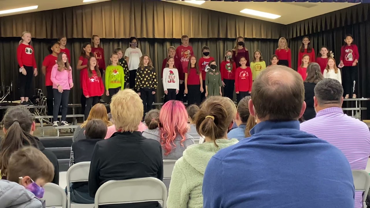Christmas Carols 3 —In Holly Tree Elementary School YouTube