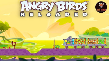 Angry Birds Reloaded: WHEN BIRDS FLY Level 23 (3 Stars), GamePlay Walkthrough