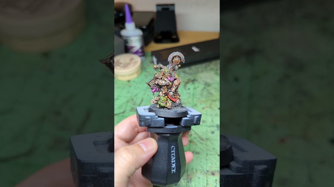 The Tallyman almost ready to keep count for my Death Guard force | Warhammer
