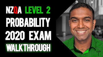 NCEA Level 2 Probability 2020 NZQA Exam - Worked Answers