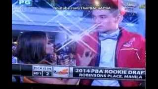 Rain or Shine Picks Kevin Alas as Second Pick over all | 2014 Pba Rookie Draft