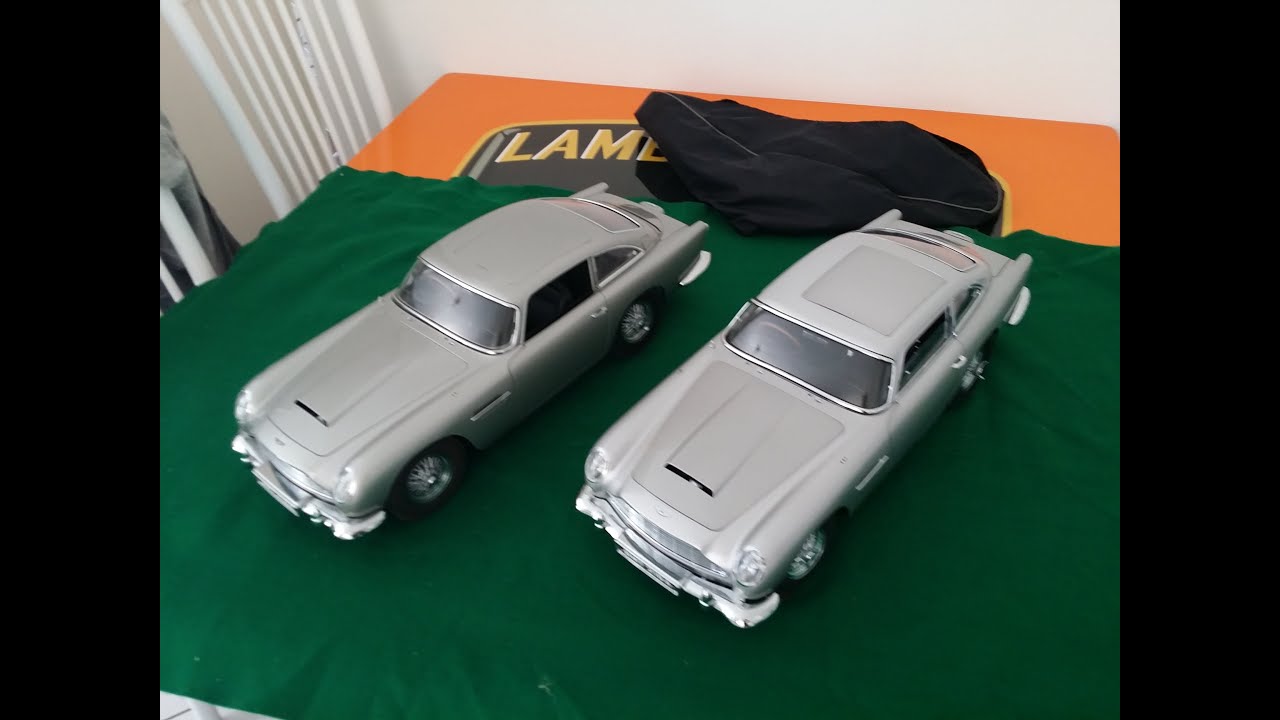 Eaglemoss 1/8 scale james bond aston martin db5 adam croce build ...