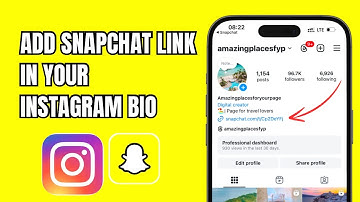 How to Add Snapchat Link In Instagram Bio?