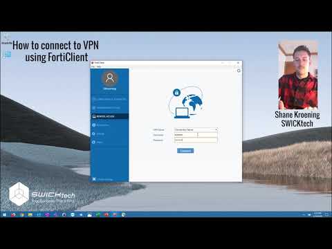 How to Connect to VPN with FortiClient