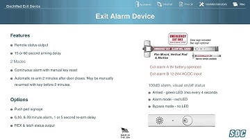 Spectra Series S6000 Exit Devices
