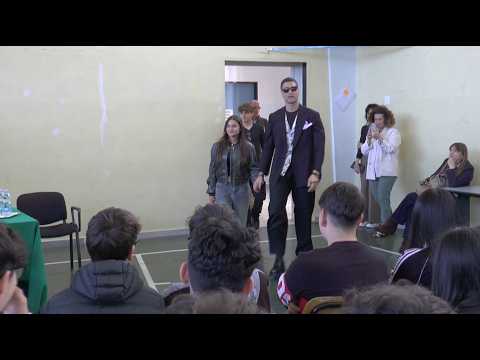 Video A Matera Fabio Mancini European School Project presso lIPSS Isabella Morra