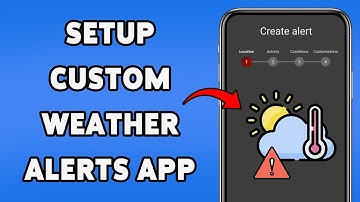 How To Setup Custom Weather Alerts App | Manage Weather Alerts On Windy 2025