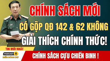 Chính Sách Mới: Có Gộp Quyết Định 142 và 62 Không Giải Thích Chính Thức! | tin tức