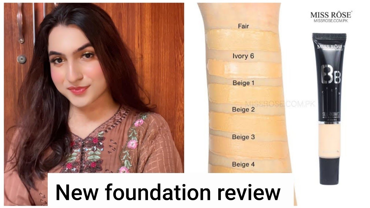 Missrose BBcream review / miss rose new foundation review 