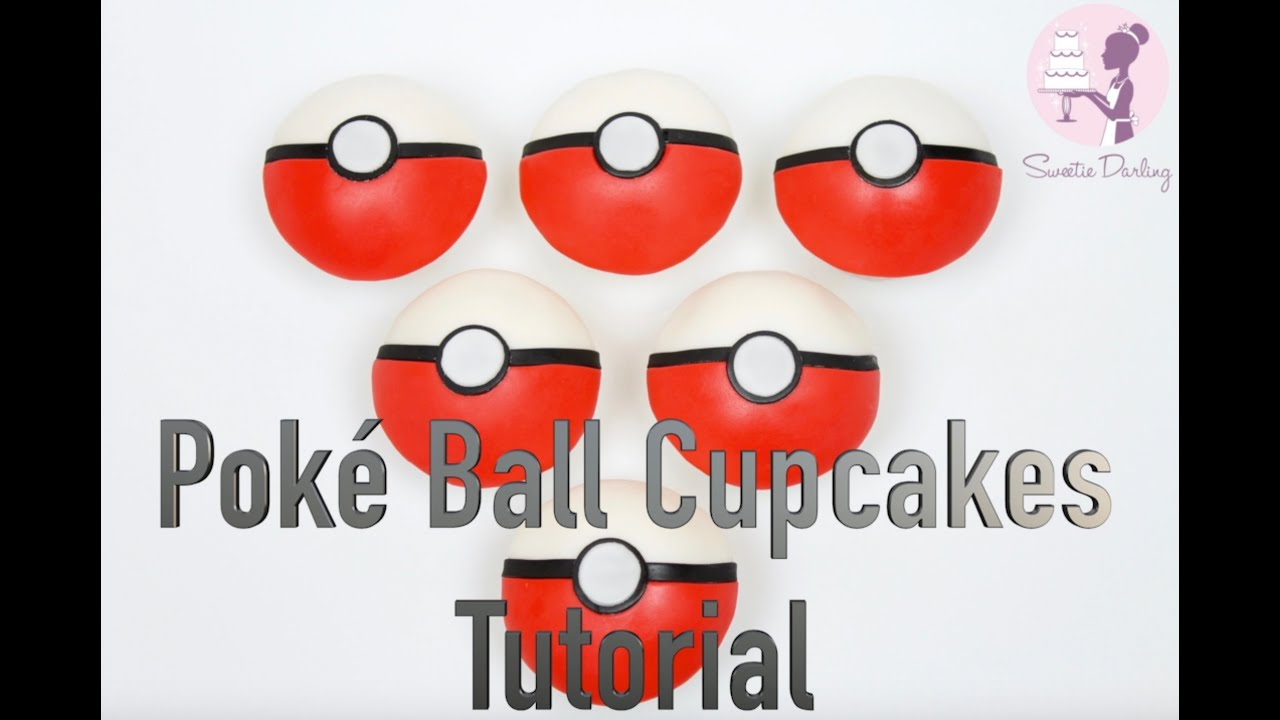 HOW TO MAKE POKÉ BALL CUPCAKES