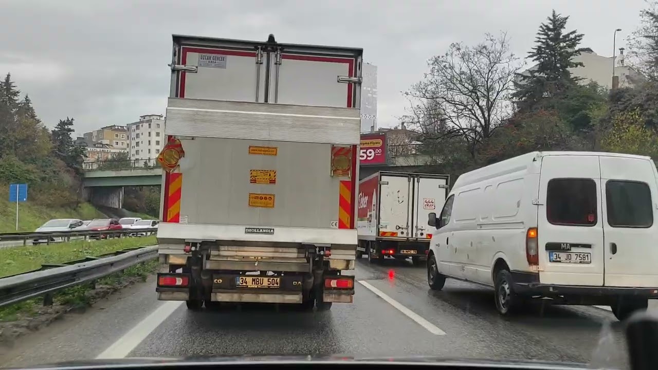 İstanbul Çengelköy den Sancaktepe gidis22122025 şile otobandan 