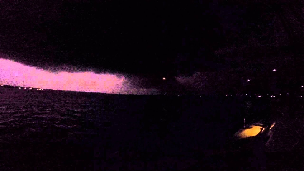 SV Echo Echo Sailing the World, Neil and Jeanette's Adventures- Georgetown Thunderstorm Bahamas