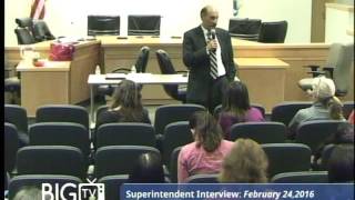 Superintendent Interview: Jon Sills 2/24/16