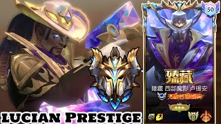 Wild Rift Lucian - Prestige High Noon Lucian Skin Gameplay Rank Sovereign