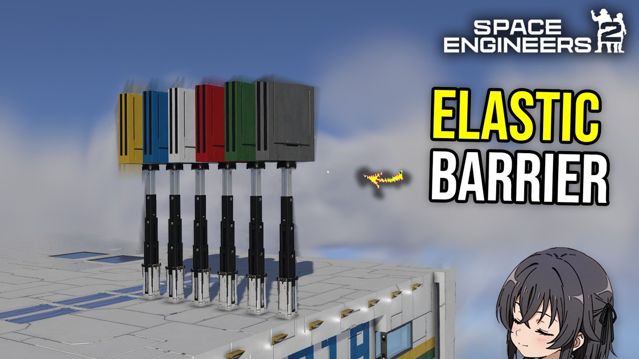 Space Engineers 2 Flexible Elastic Wall vs Ship Ram - YouTube
