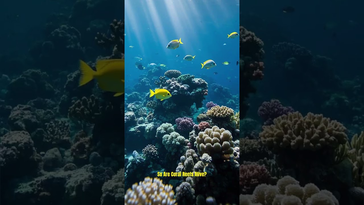 🏝️ Coral Reefs: Are They Rocks or Animals? 🧽