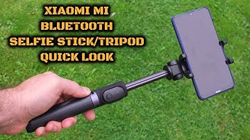 Xiaomi Mi Bluetooth Selfie Stick/Tripod: Quick Look