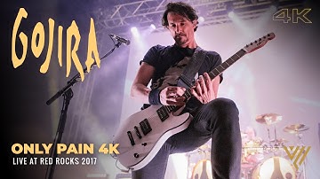 Gojira • Only Pain in 4K • Remastered Audio • Live at Red Rocks 2017 #gojira #4k
