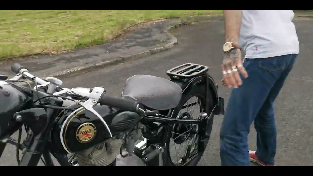 Simson Awo 425T. Always one kick 68 years old motorcycle. ❤️