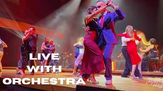 Por Una Cabeza 6 Couples Dance Tango Live With Orchestra Colours Of Tango
