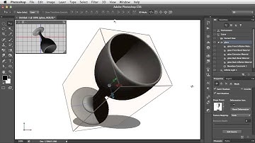Create Lathed 3D Objects in Photoshop