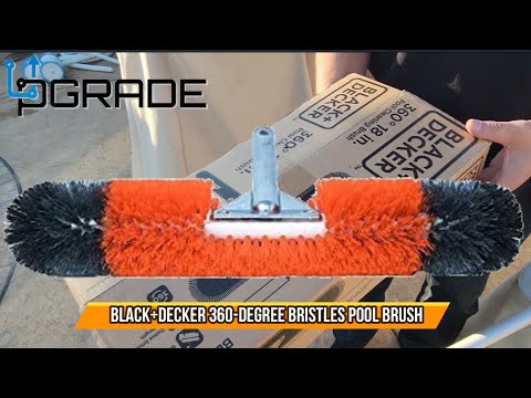 BLACK+DECKER 360 Degrees Bristles Pool Brush 