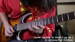 Dream Theater - Constant Motion Solo Cover - Lucio Hortas & HOW TO PLAY IT