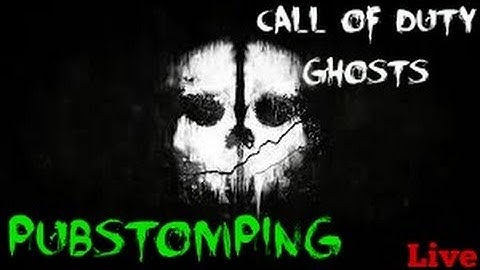 Cod Ghosts - Pubstomping & Party Games - #PS4 - Livestream