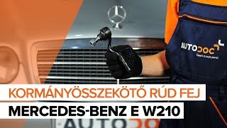 Video-utasítások Mercedes W210 2000