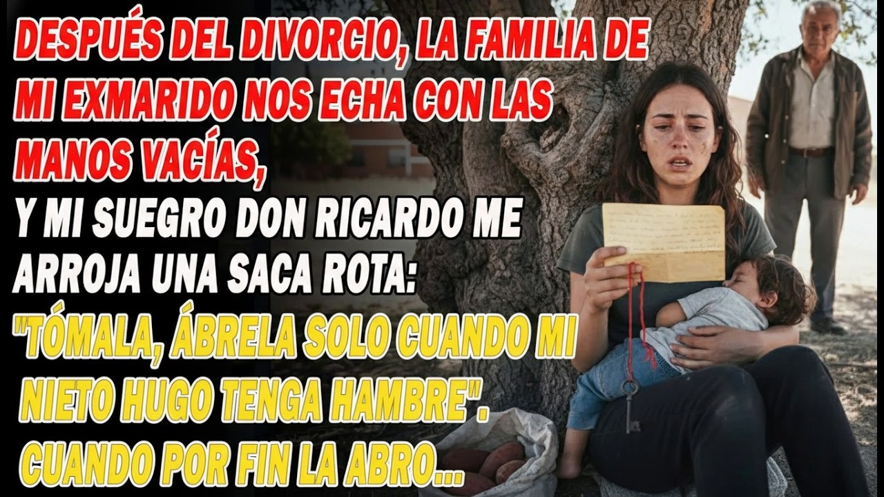 Después Del Divorcio, Fui Echada De La Casa Con Las Manos Vacías, Y Mi Suegro Me Dio Una Saca Rota💰