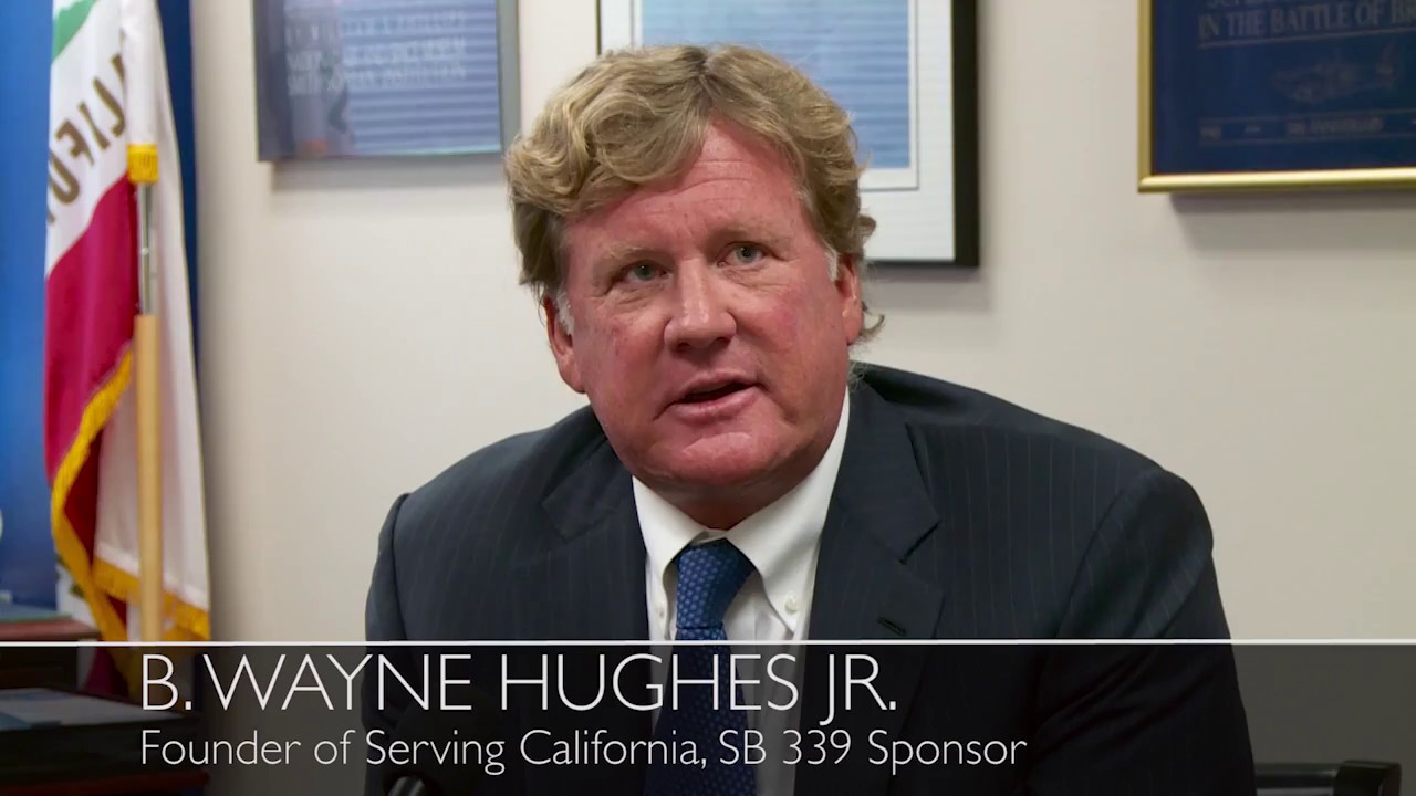Founder of Serving California, SB 339 Sponsor YouTube