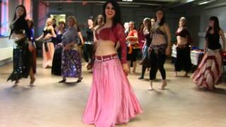 Oul Tani Keda by Nancy Ajram by all the ladies at the Carriageworks Hafla