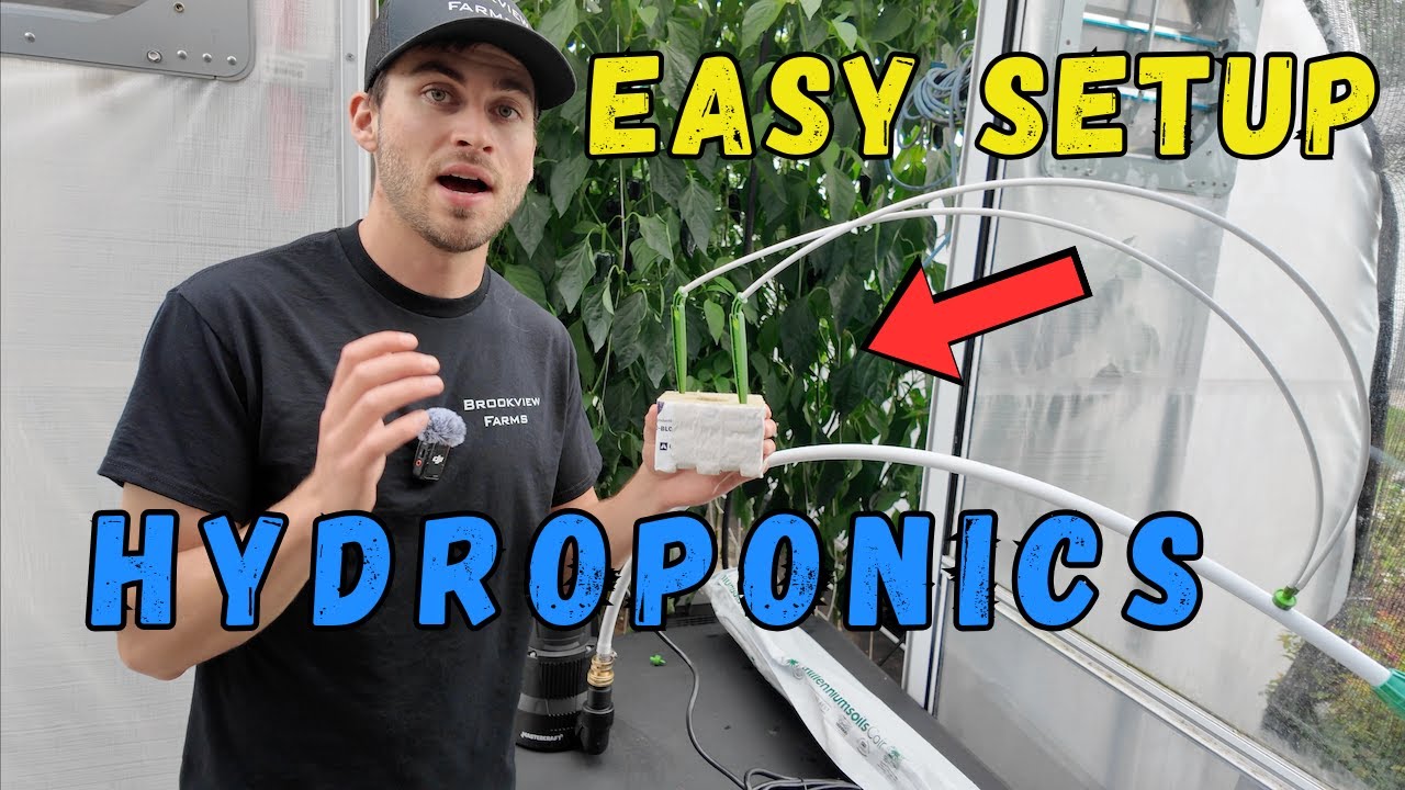 НАСТРОЙКА КАПЕЛЬНОГО ИРРИГИРОВАНИЯ | КАК ВЫРАЩИВАТЬ с помощью гидропоники