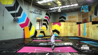 SSA Airforce: Level 3 - 1/2 Twist To Back & Front Drops