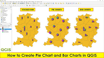 How to Create Pie Chart and Bar Charts in QGIS