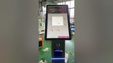 Self-service ordering kiosk Customized production #kiosks
