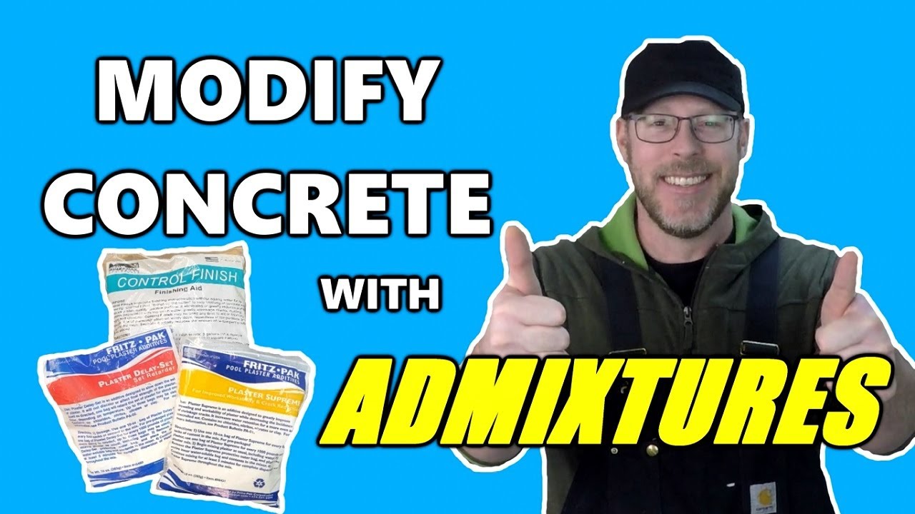 Where To Get Admixtures For Concrete - YouTube