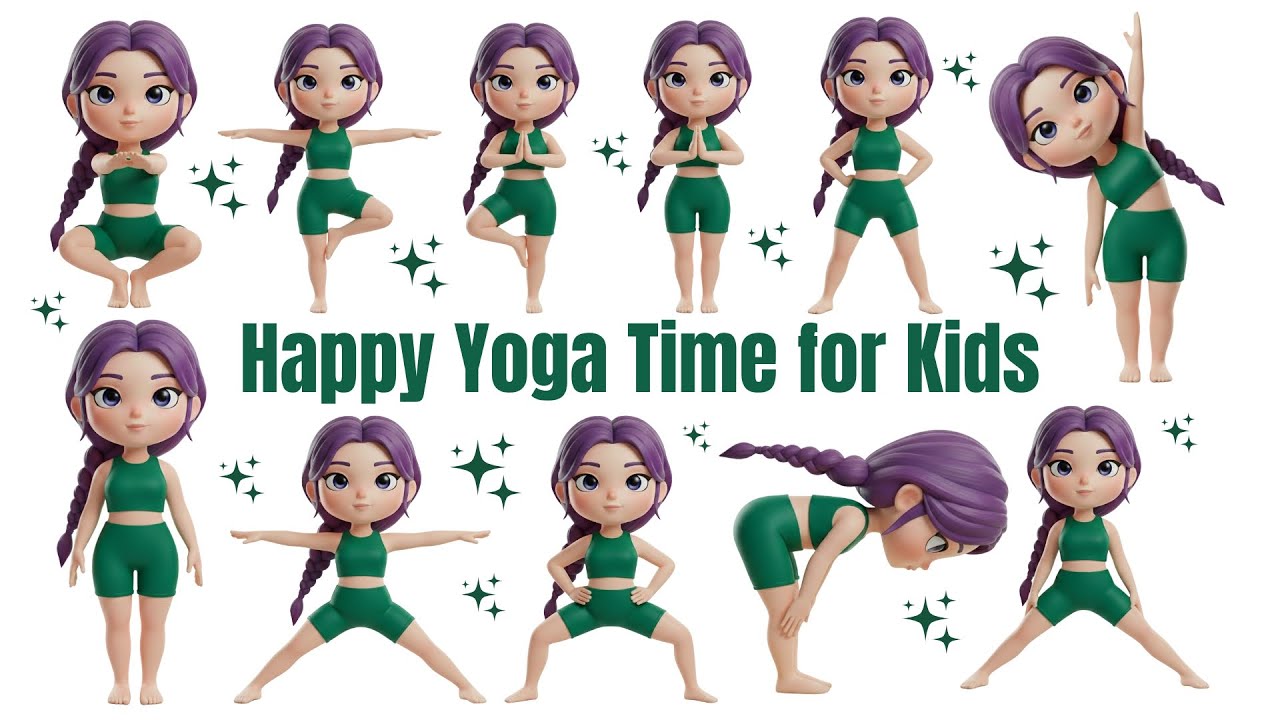 Happy Yoga Time | Fun Moves for Kids