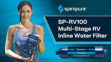 SpiroPure SP-RV100 RV Inline Water Filter
