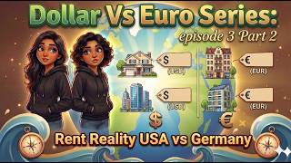 Dollar vs Euro Ep 3-Part 2 | How Much Does Rent Actually Cost? Frankfurt vs Chicago