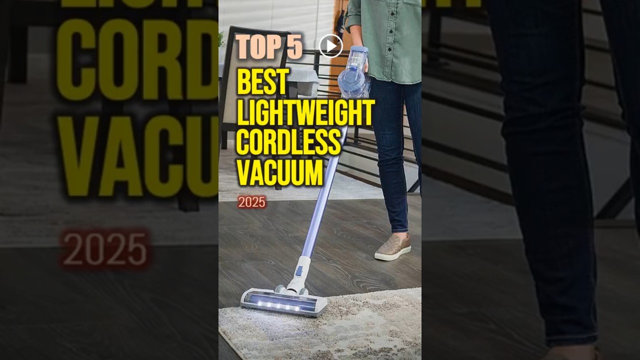 Лучший легкий беспроводной пылесос 2025 года ⚡ ТОП-5 