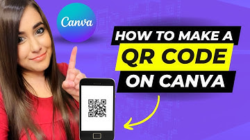 How To Make A QR Code Using Canva - Canva Tutorial For Beginners