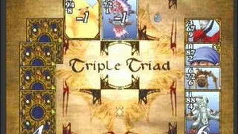 Final Fantasy VIII Final Triple Triad Games