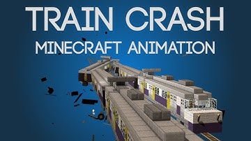 Train Crash - Minecraft Animation