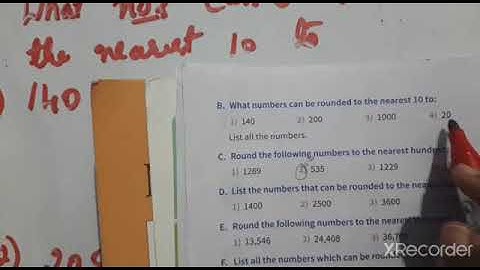 Class:4th Maths, Orient Black Swan, Ch:Large Numbers, Ex:1.9(Q:B)Rounding Numbers